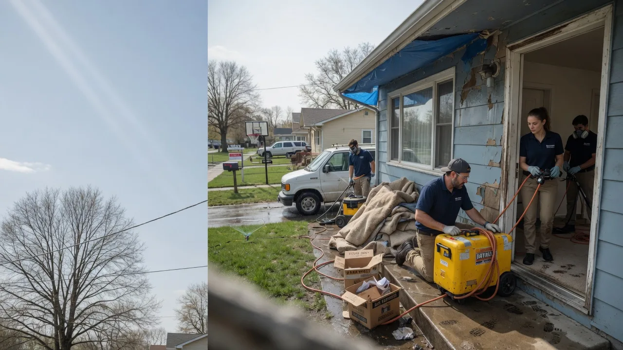 Basement Flood Cleanup in Foxhome, MN near me